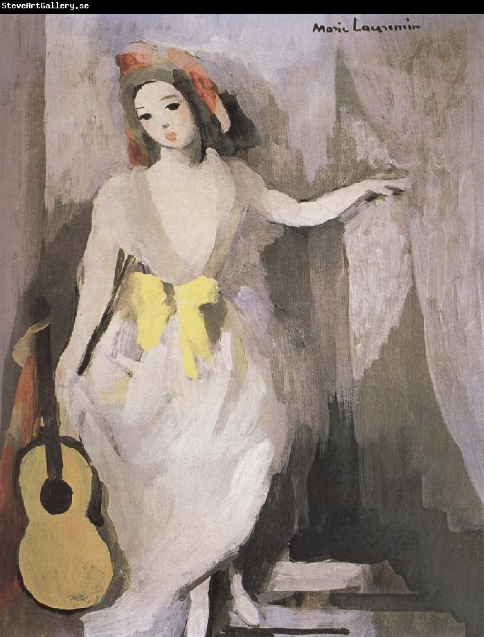Marie Laurencin Takeing the guitar-s girl